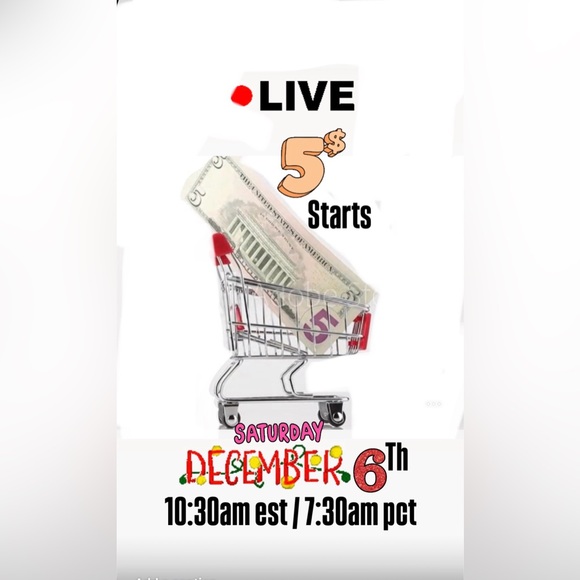 LIVE SATURDAY 12/6 at 10:30am est | 7:30am pct | Throw on a ♥️ To BE NOTIFIED - Picture 5 of 6